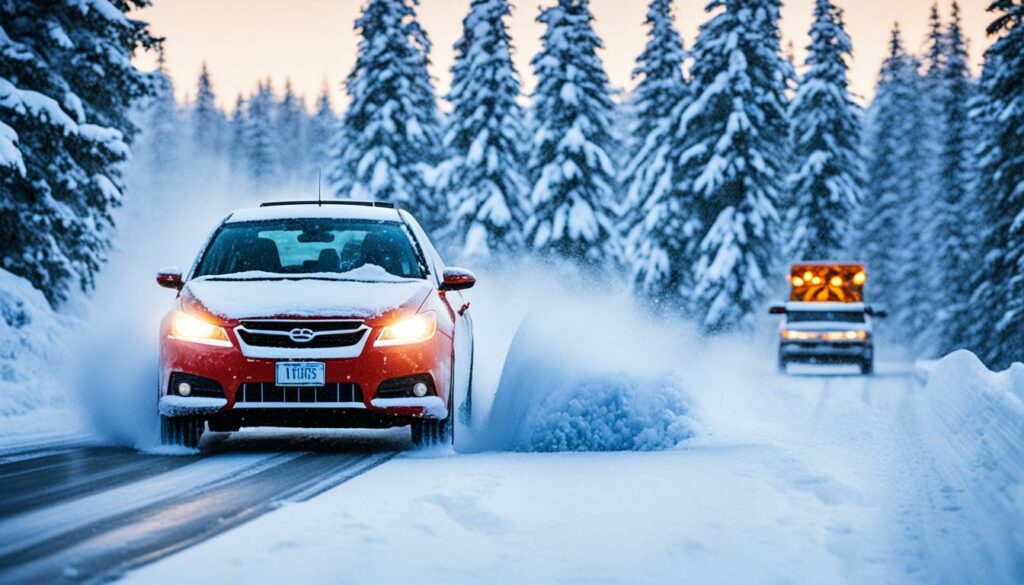 Tipps fürs Fahren bei Eis und Schnee